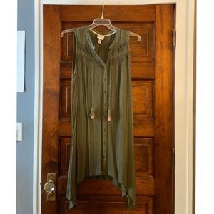 Green Knox Rose Dress